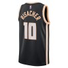 Män Atlanta Hawks Tröja Zaccharie Risacher Nike 2025-26 City Edition Svart Swingman